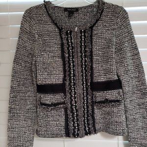White House Black Market XS Short Jacket